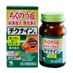 Thuốc đặc trị viêm xoang Kobayashi Chikunain 112 viên và 224 viên của Nhật Bản