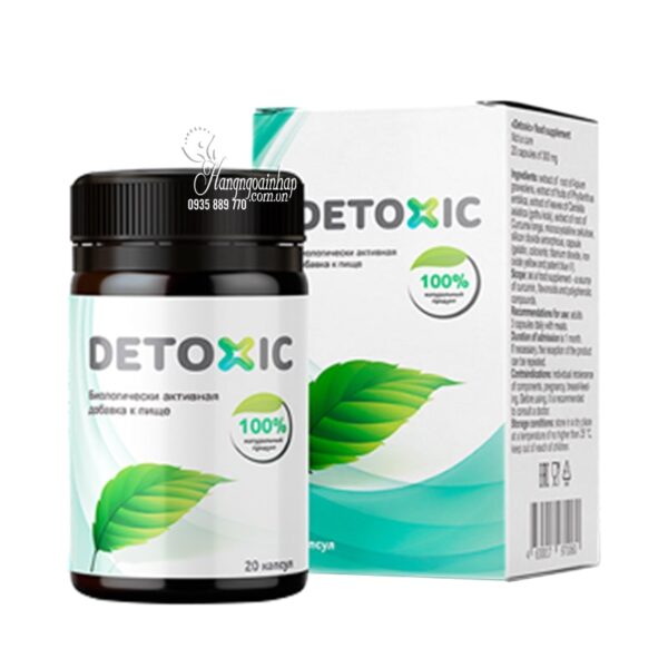 Diệt ký sinh trùng Detoxic Hendel's Garden 20 viên của Nga