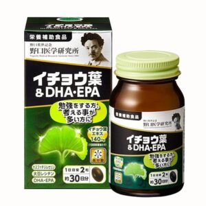 Viên uống bổ não DHA EPA Ginkgo Noguchi 60 viên của Nhật Bản