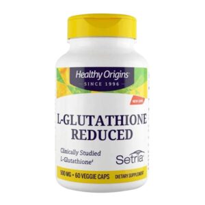Viên uống làm trắng da Healthy Origins Setria L – Glutathione 500mg