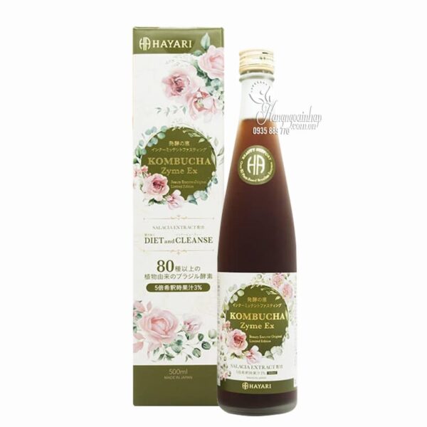Nước uống Kombucha Zyme EX giảm cân đẹp da của Nhật