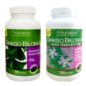 Viên uống bổ nãoTrunature Ginkgo Biloba 340 viên của Mỹ
