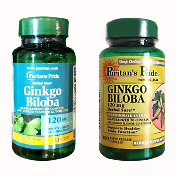 Bổ não Ginkgo Biloba 120mg Puritans Pride 100 viên của Mỹ