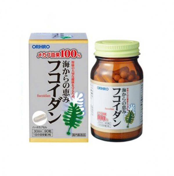 Tảo Fucoidan Orihiro 90 viên hỗ trợ điều trị ung thư