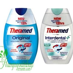 Kem đánh răng 2in1 Theramed của Đức 75g