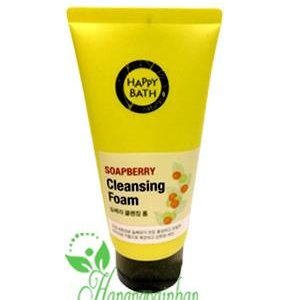 Sữa rửa mặt Happy Bath Natural Soapberry Cleansing Foam Hàn Quốc