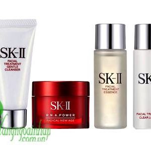 Bộ dưỡng da SK-II chống lão hóa Essential Travel Kit của Nhật