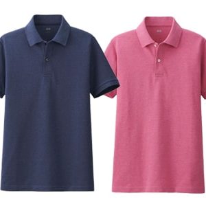 Áo phông nam Uniqlo Polo có cổ - Xách tay từ Nhật Bản