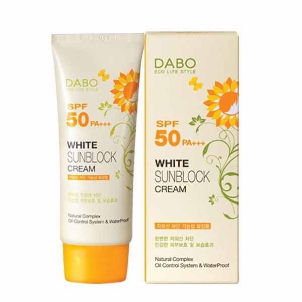 Kem chống nắng Dabo White Sunblock Cream SPF 50 PA+++