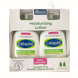 Set 2 chai sữa dưỡng thể Cetaphil Moisturizing Lotion của Mỹ