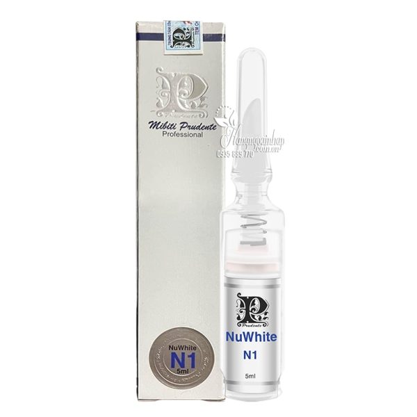 Kem hồng nhũ hoa Nuwhite N1 Mibiti Prudente Professional Mỹ