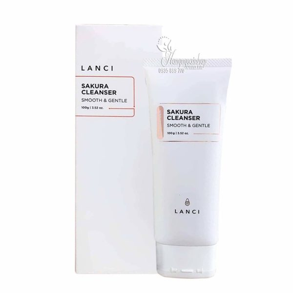 Sữa rửa mặt Lanci Sakura Cleanser 100ml Hàn Quốc