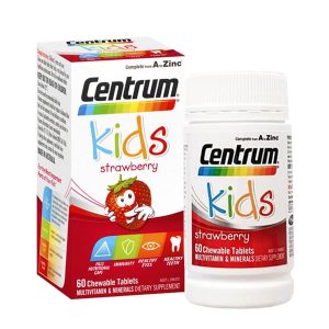Vitamin tổng hợp cho trẻ em Centrum Kids Strawberry 60 viên