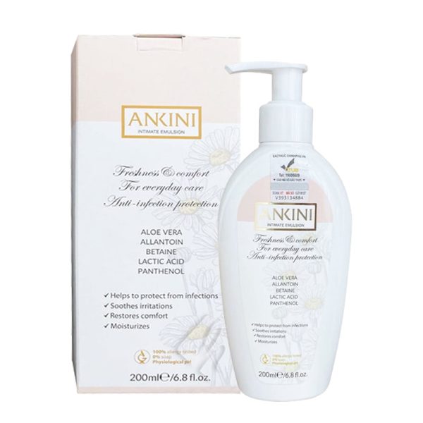 Dung dịch vệ sinh phụ nữ Ankini 200ml nhập khẩu Ba Lan