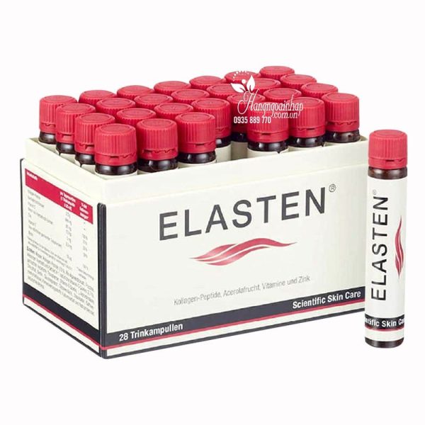 Nước uống Collagen Elasten 28 ống của Đức chống lão hóa