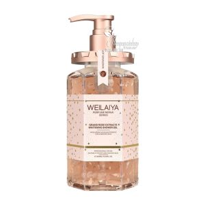 Sữa tắm Weilaiya hoa hồng Damask 450ml chính hãng