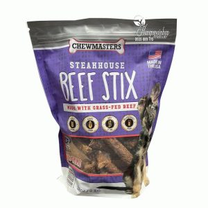 Thịt bò khô cho chó ChewMasters Steakhouse Beef Stix của Mỹ