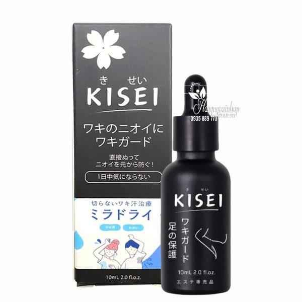 Serum trị hôi nách hôi chân Kisei 10ml chính hãng của Nhật Bản