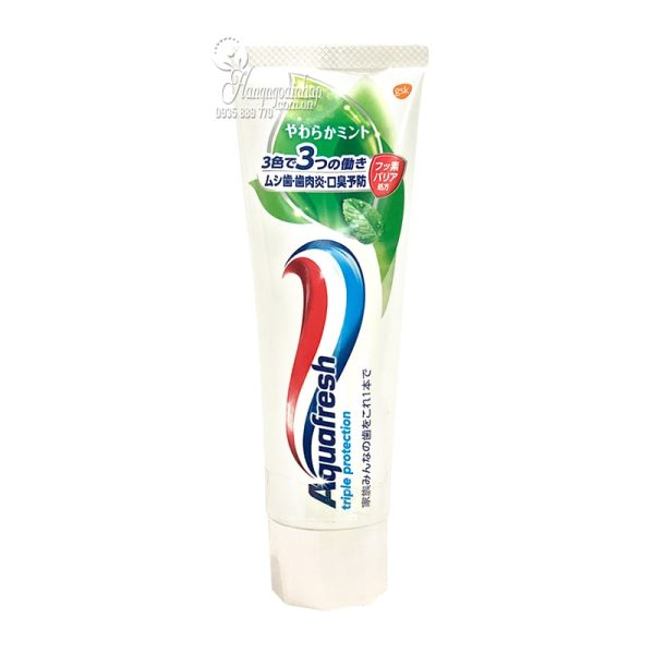 Kem đánh răng Aquafresh trà xanh 140g của Nhật Bản