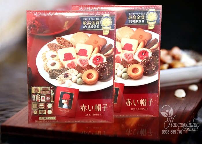 banh-akai-bohshi-grand-world-red-box-59-cai-12-kg-2-min Bánh cao cấp Akai Bohshi 16 vị của Nhật Bản