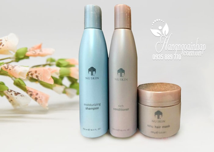 bo-3-san-pham-dau-goi-xa-va-kem-u-toc-nuskin-moisturizing-cua-my-1 Bộ 3 sản phẩm dầu gội, xả và kem ủ tóc Nuskin Moisturizing