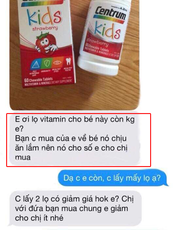 centrum-kids-strawberry-review Viên uống vitamin tổng hợp Centrum Kids Strawberry review từ khách hàng