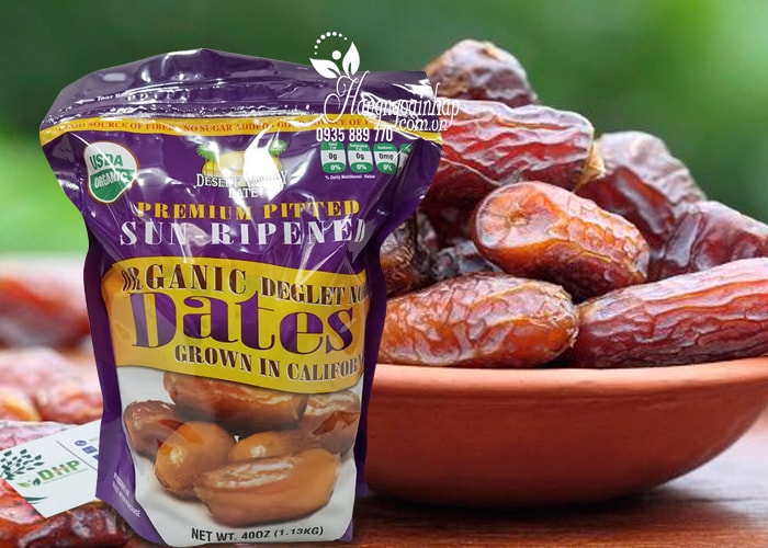 cha-la-say-kho-dates-organic-deglet-noor-113kg-cua-my-1 Chà là sấy khô Dates Organic Deglet Noor 1.13kg của Mỹ