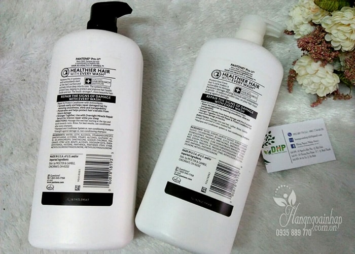 dau-goi-va-xa-pantene-pro-v-repair-protect-1-18-l-1-min Bộ dầu gội xả Pantene Repair and Protect của Mỹ