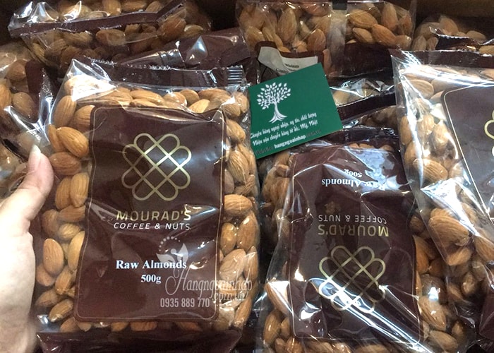 hat-hanh-nha-rang-muoi-mourads-500-g-cua-uc-5 Hạt hạnh nhân Mourad’s Raw Almonds 500g của Úc