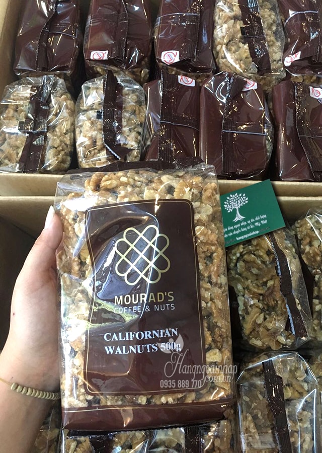 hat-oc-cho-mourads-uc-500-g-5 Hạt óc chó Mourad’s Californian Walnuts 500g của Úc