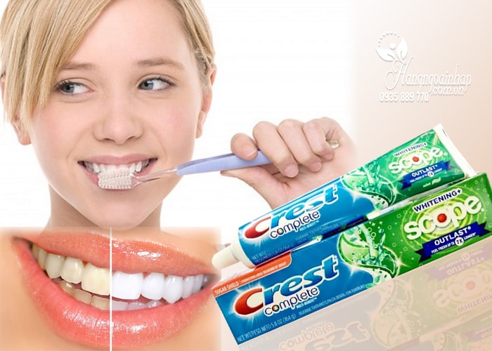 kem-danh-rang-crest-complete-164-g-cua-my-3 Kem đánh trắng răng Crest Complete Whitening Scope Outlast