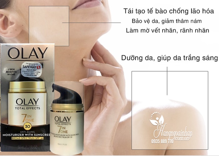 kem-duong-da-chong-lao-hoa-olay-total-effects-7-in-1-spf-15-50-ml-3 Kem dưỡng da chống lão hóa Olay Total Effects 7 in 1 SPF15 của Mỹ