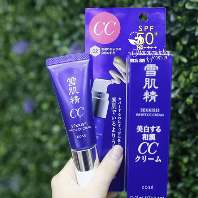 kem-trang-diem-da-nang-kose-sekkisei-white-cc-cream-cua-nhat-4 Kem trang điểm đa năng Kose Sekkisei White CC Cream của Nhật 1