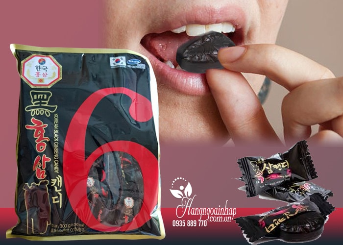 keo-sam-den-han-quoc-300-g-3 Kẹo sâm đen không đường của Hàn Quốc