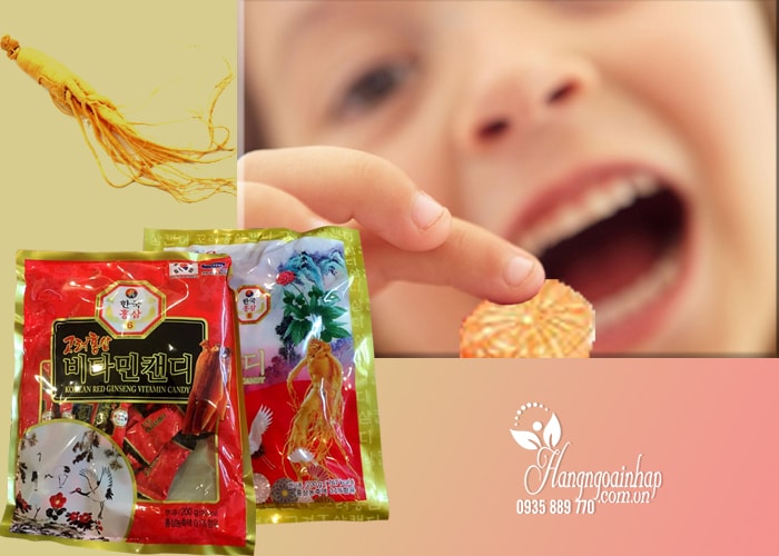 keo-sam-han-quoc-200-g-5 Kẹo hồng sâm con hạc Red Ginseng Candy 200g của Hàn