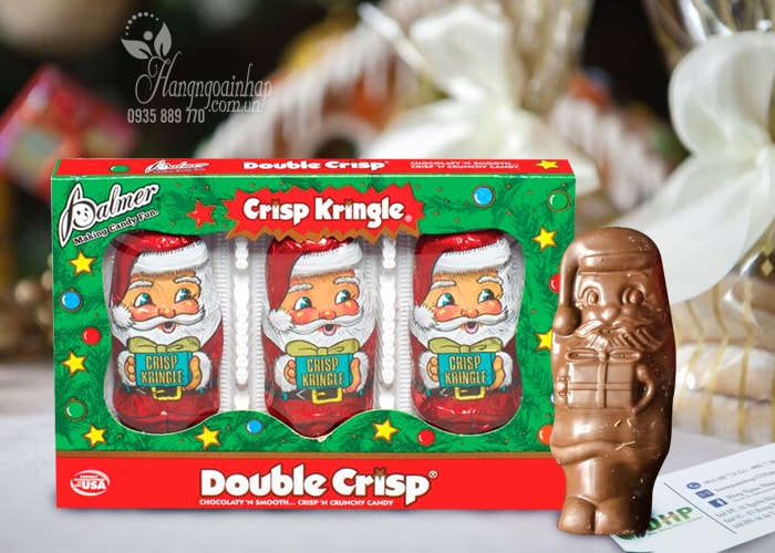 keo-socola-ong-gia-noel-crisp-kringle-1 Kẹo Socola hình ông già noel Crisp Kringle của Mỹ