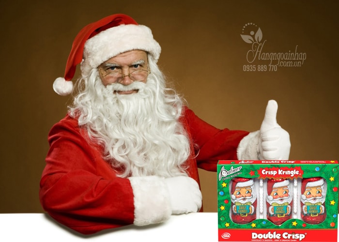 keo-socola-ong-gia-noel-crisp-kringle-2 Kẹo Socola hình ông già noel Crisp Kringle của Mỹ