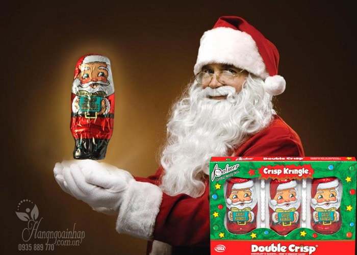 keo-socola-ong-gia-noel-crisp-kringle-3 Kẹo Socola hình ông già noel Crisp Kringle của Mỹ