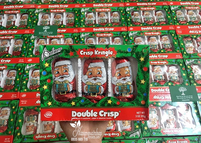 keo-socola-ong-gia-noel-crisp-kringle-5 Kẹo Socola hình ông già noel Crisp Kringle của Mỹ