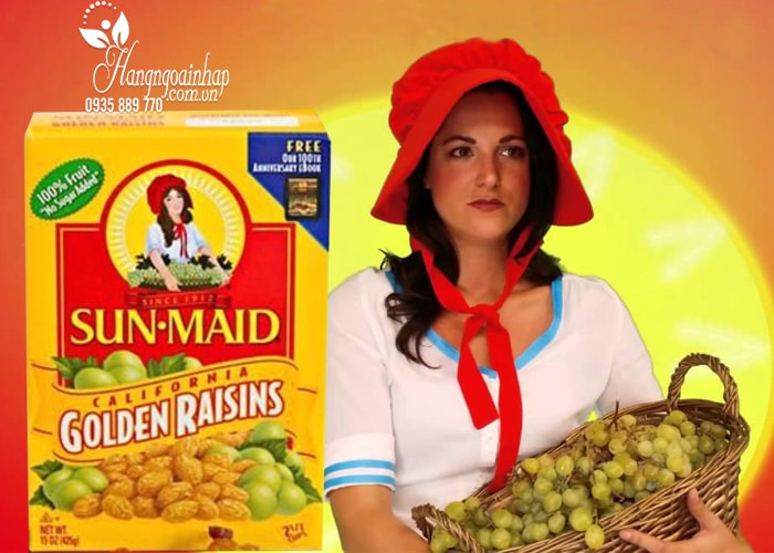 nho-kho-sun-maid-golden-raisins-425-g-cua-my-3 Nho khô hộp vàng Sun Maid Golden Raisins của Mỹ 425g