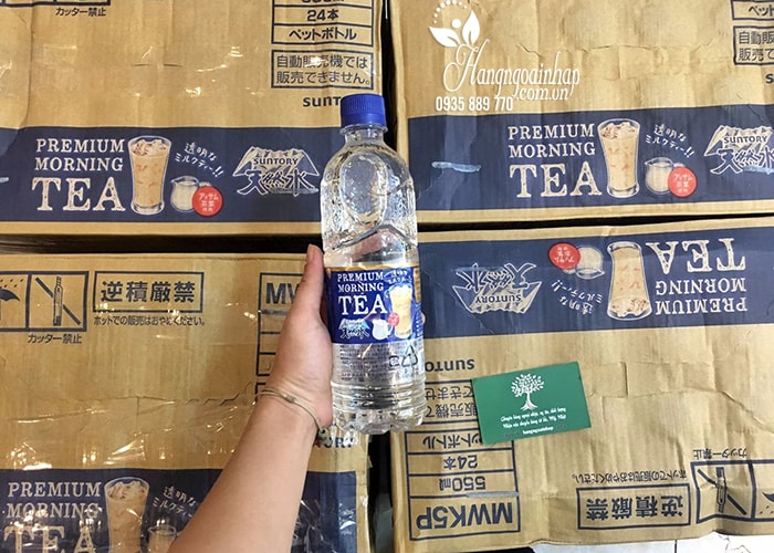 nuoc-loc-vi-tra-sua-premium-morning-tea-nhat-ban-4 Nước lọc vị trà sữa Premium Morning Teal của Nhật Bản 550ml