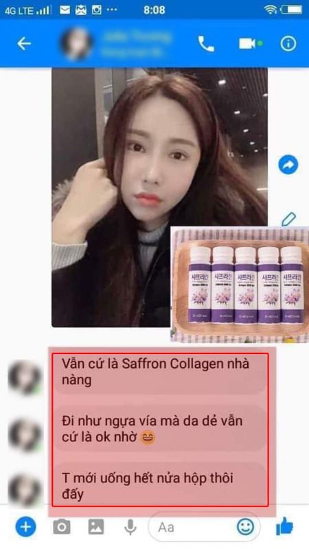 nuoc-uong-nhuy-hoa-nghe-tay-saffron-collagen-3000mg-30-chai-review Review nước uống nhụy hoa nghệ tây Saffron Collagen từ một số người dùng trên facebook