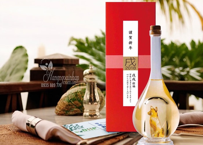 ruou-con-cho-yatsushika-sake-500ml-cua-nhat-ban-1 Rượu con chó vàng Yatsushika Sake 500ml nội địa Nhật