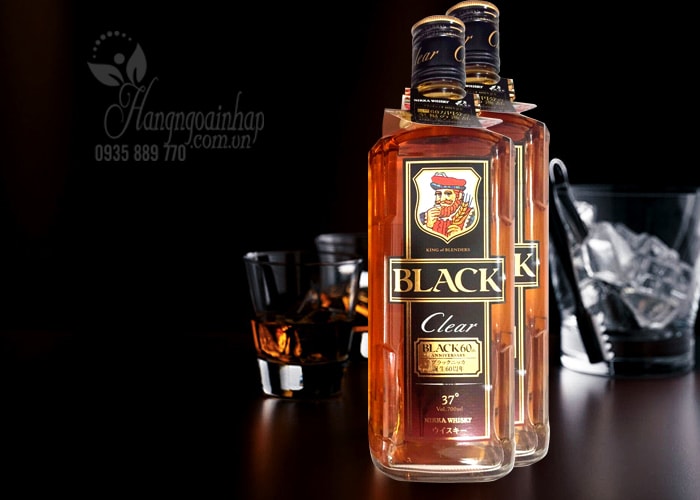 ruou-whisky-black-clear-700-ml-cua-nhat-ban-1 Rượu Whisky Black Clear 700ml của Nhật Bản