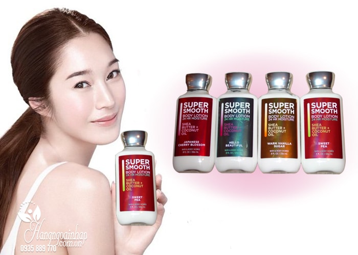 sua-duong-the-super-smooth-body-lotion-bath-body-works-2 Dưỡng thể Bath and Body Works Super Smooth 236ml