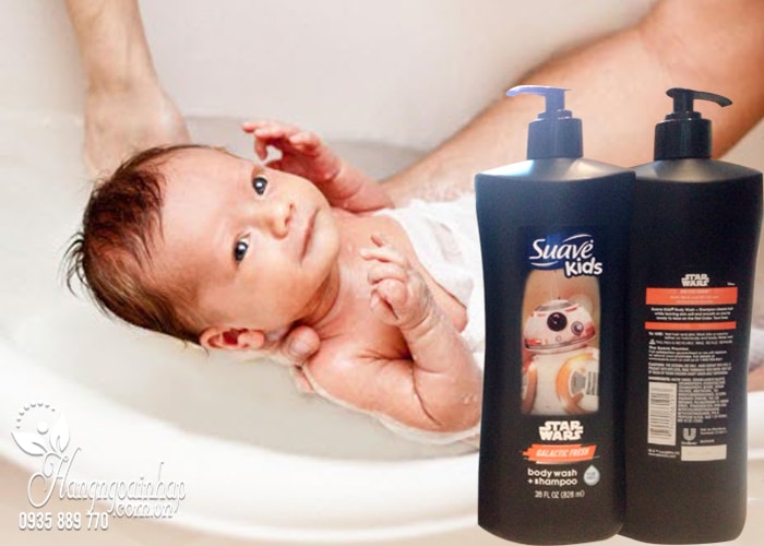 sua-tam-goi-suave-kids-828-ml-2 Sữa tắm gội cho bé Suave Kids Body Wash and Shampoo