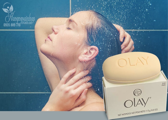 xa-phong-tam-duong-am-olay-ultra-moisture-with-shea-butter-113-g-3 Xà phòng tắm Olay Ultra Moisture With Shea Butter 113g